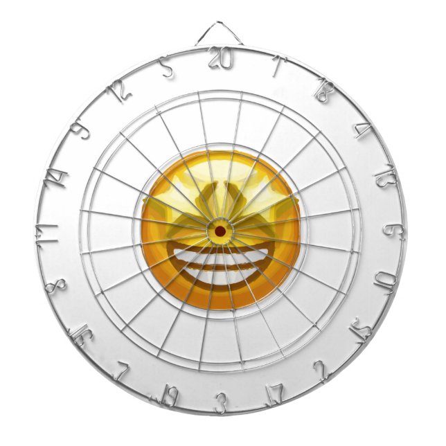 Jeu De Fléchettes oeil étoile émoji (Devant)