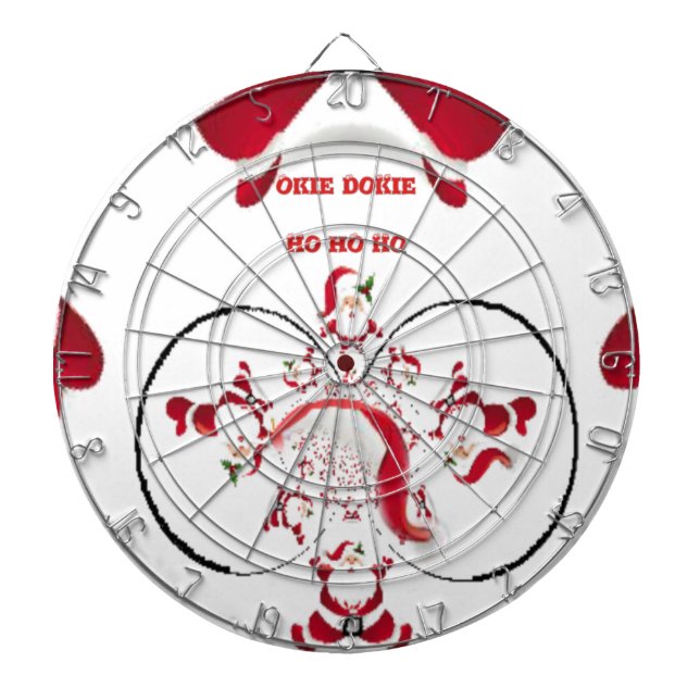 Jeu De Fléchettes Oki Dokie Santa ! (Devant)