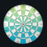 Jeu De Fléchettes Ombre Bleu Vert Et Blanc<br><div class="desc">Ombre Bleu Vert Et Blanc Cible de flechettes</div>