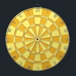 Jeu De Fléchettes Or jaune<br><div class="desc">Cible de flechettes d'or jaune</div>
