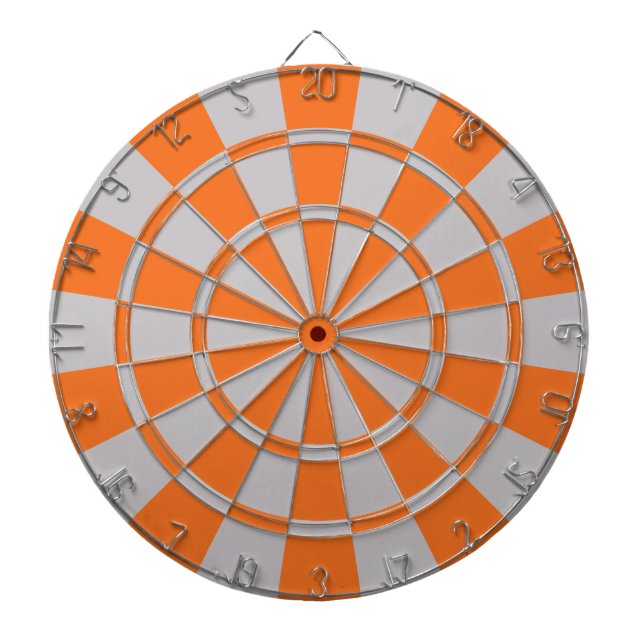 Jeu De Fléchettes Orange et gris (Devant)