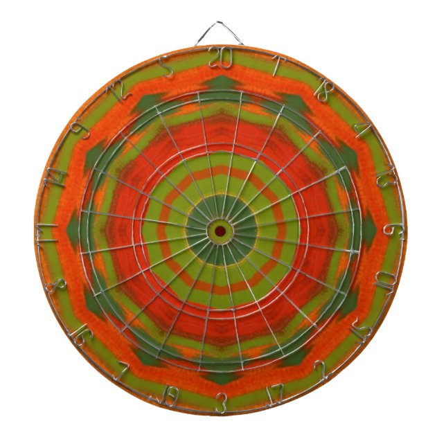 Jeu De Fléchettes Orange Twirl (Devant)