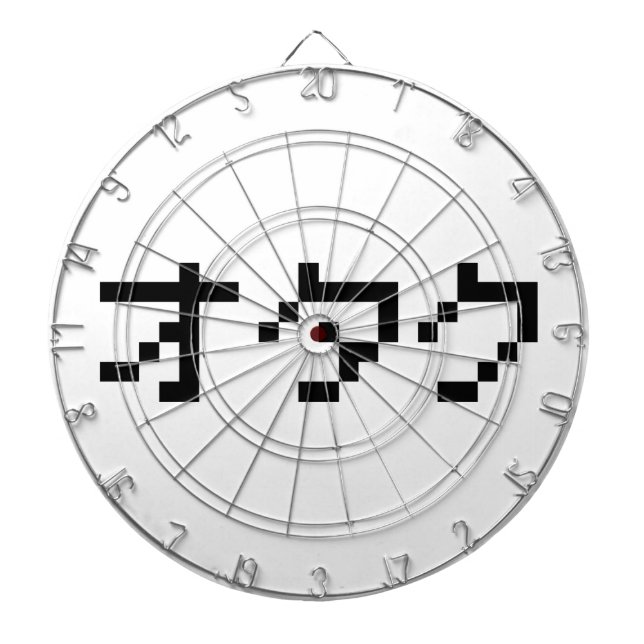 Jeu De Fléchettes OTAKU 8 bits Pixel japonais Katakana (Devant)