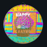 Jeu De Fléchettes Panier de Pâques et d'Oeufs inspirés de l'Afrique<br><div class="desc">Panier de Pâques et Oeufs d'inspiration ouest-africaine Imprimer Célébrez Pâques avec une touche vibrante à travers notre Panier de Pâques et Oeufs d'inspiration ouest-africaine Imprimer. Cette oeuvre d'art saisissante présente un panier coloré de Pâques qui déborde d'oeufs joliment décorés, le tout dressé contre un arrière - plan psychédélique inspiré des...</div>