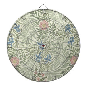 Jeu De Fléchettes Papier peint floral de Larkspur de William Morris