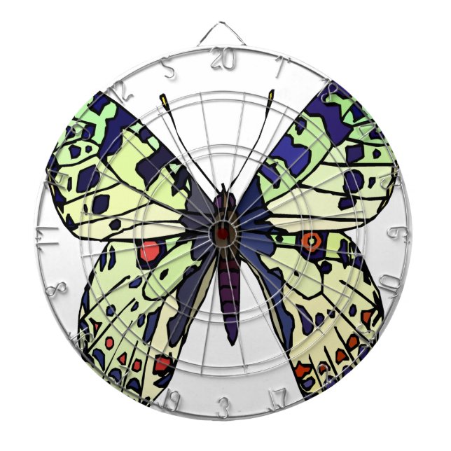 Jeu De Fléchettes papillon coloré (Devant)
