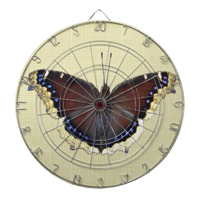 Jeu De Fléchettes Papillon en deuil - Nymphalis antiopa (Devant)