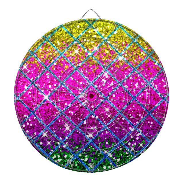 Jeu De Fléchettes Parties scintillant pourpre Snakeskin (Devant)