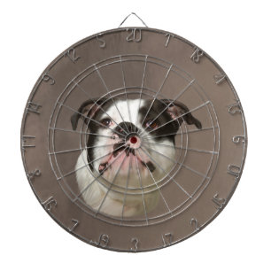 Jeu De Fléchettes Peinture couleur d'eau Bulldog