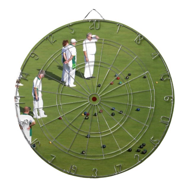 Jeu De Fléchettes Pelouse Bowls Angleterre (Devant)