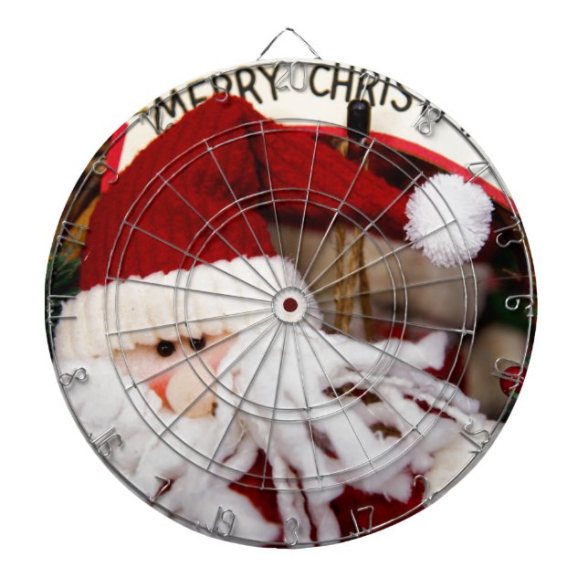 JEU DE FLÉCHETTES PÈRE NOËL JOYEUX NOËL (Devant)
