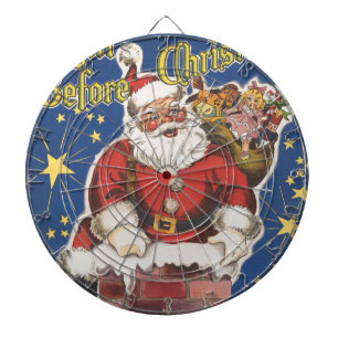 Jeu De Fléchettes Père Noël vintage, Cette Nuit Avant Noël