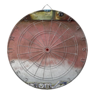 Jeu De Fléchettes personnalisé de luxe rose et blanc