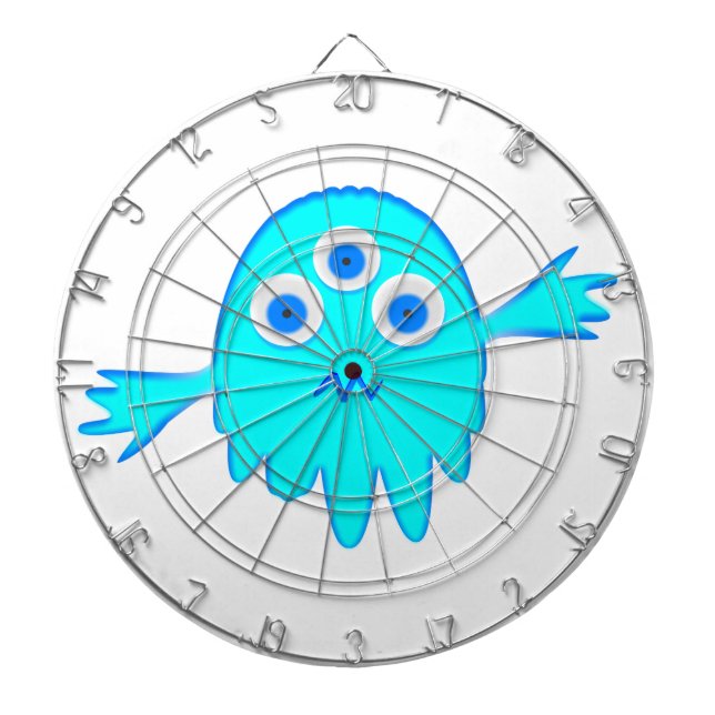Jeu De Fléchettes Petit monstre radioactif (Devant)