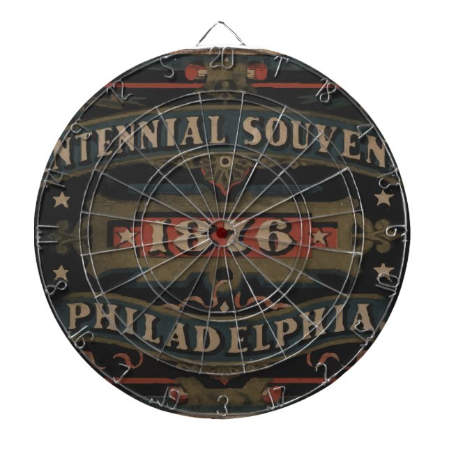 Jeu De Fléchettes Philadelphie 1876 pennsylvanie (Devant)
