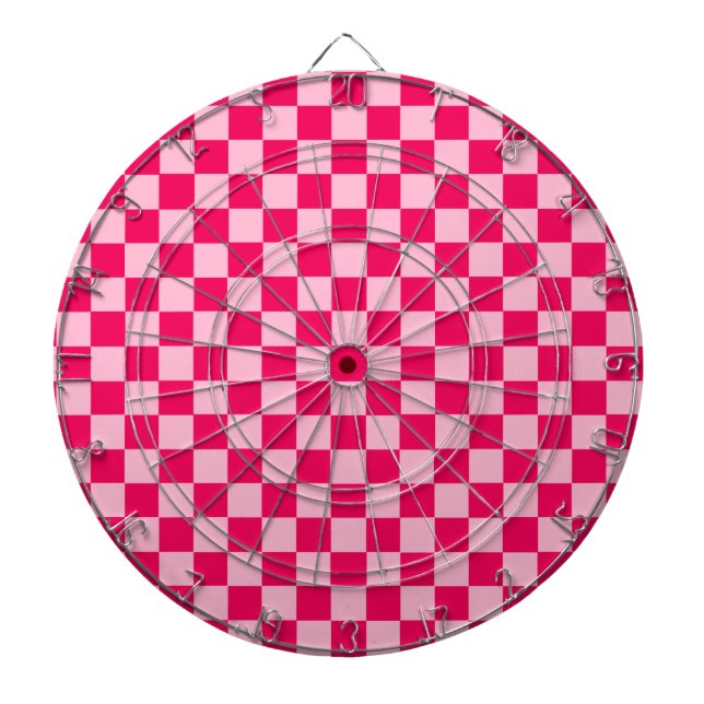 Jeu De Fléchettes Pink Combination Classic Checkerboard par STaylor (Devant)