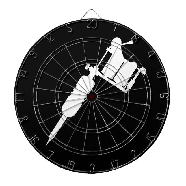 Jeu De Fléchettes pistolet de tatouage (Devant)