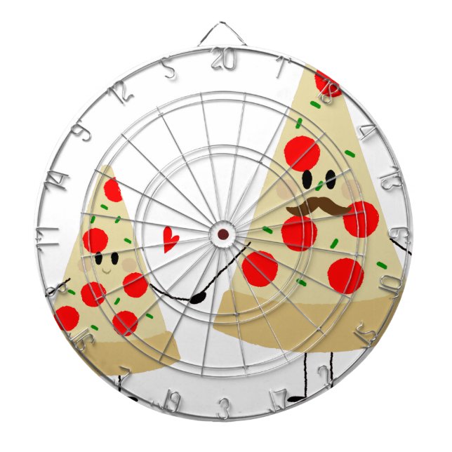 Jeu De Fléchettes pizza fête des pères (Devant)