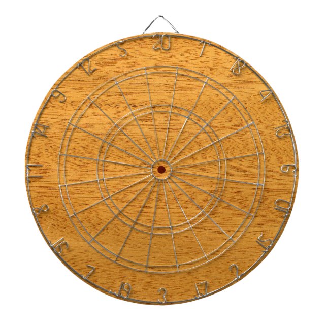 Jeu De Fléchettes Placage véritable acajou brésilien bois (Devant)