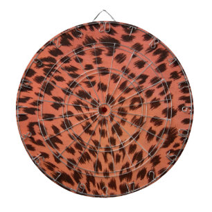 JEU DE FLÉCHETTES POSTER DE ANIMAL ROSE