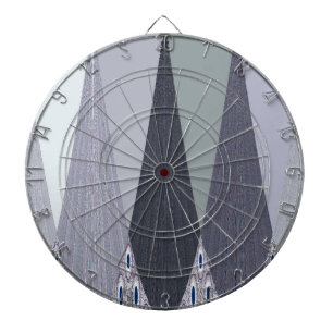 Jeu De Fléchettes Pots Chevron Gris Cendré Imprimer