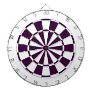 Jeu De Fléchettes pourpre et blanc de prune