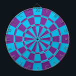 Jeu De Fléchettes Pourpre et bleu<br><div class="desc">Cible de flechettes pourpre et bleue</div>