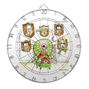 Jeu De Fléchettes Poutine le chasseur obtient pas mon président Trum