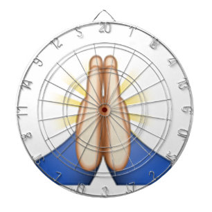 Jeu De Fléchettes prier émoji