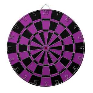 Jeu De Fléchettes Prune pourpre et noire