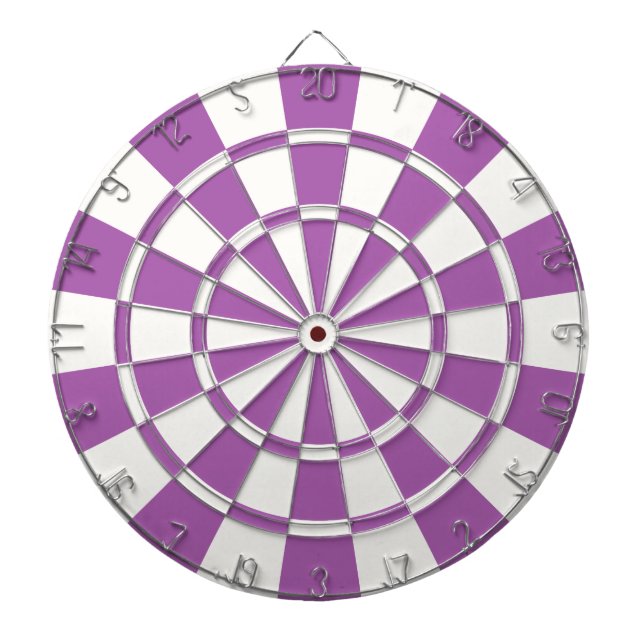 Jeu De Fléchettes Purple Et Blanc (Devant)