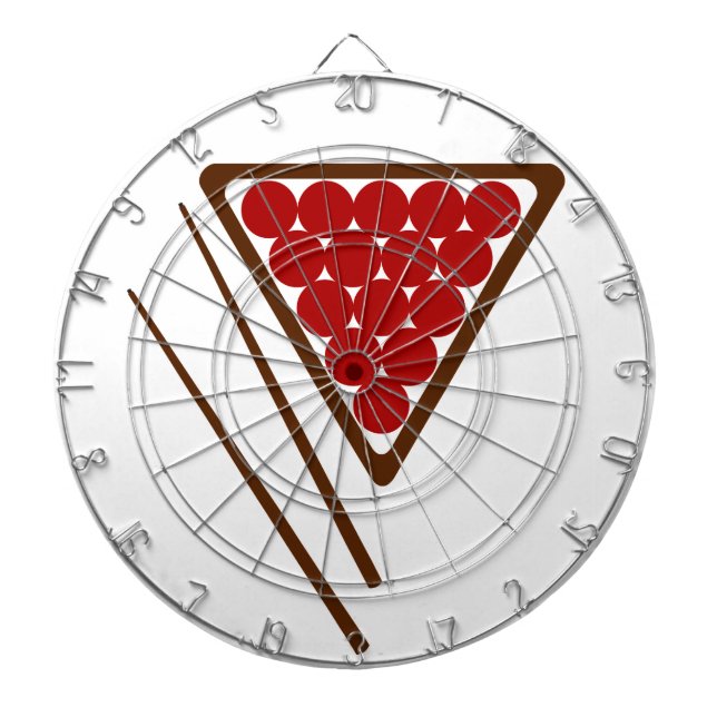 Jeu De Fléchettes Queues de support de billard et de billard (Devant)