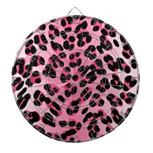 Jeu De Fléchettes RAB Rockabilly Pink Cheetah Imprimer