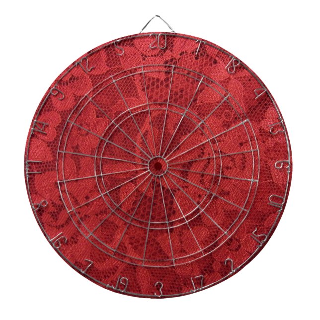 Jeu De Fléchettes Red Lace (Devant)