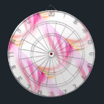Jeu De Fléchettes Remous abstrait 4<br><div class="desc">Conception abstraite de dwirl doucement de rose et de pêche.</div>
