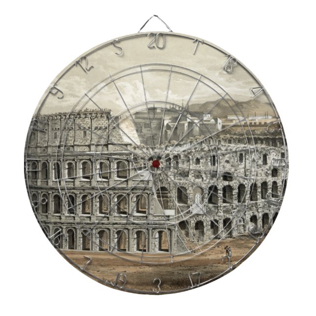 Jeu De Fléchettes Roman Vintage Art (Devant)