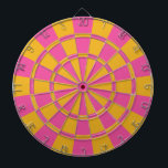 Jeu De Fléchettes Rose Et Or<br><div class="desc">Cible de flechettes Rose Et Or</div>