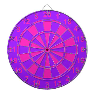 Jeu De Fléchettes Rose et pourpre