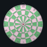 Jeu De Fléchettes Rose Et Vert<br><div class="desc">Cible de flechettes Rose Et Vert</div>