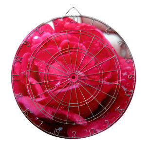 Jeu De Fléchettes Rose rouge