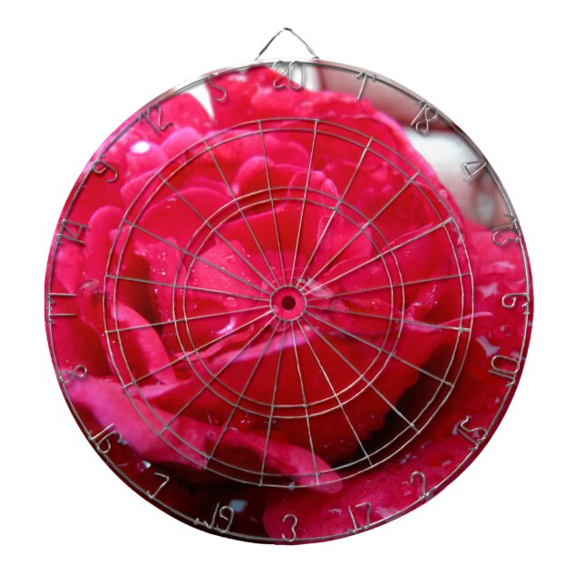 Jeu De Fléchettes Rose rouge (Devant)