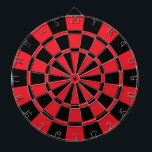 Jeu De Fléchettes Rouge et noir<br><div class="desc">Cible de flechettes rouge et noire</div>