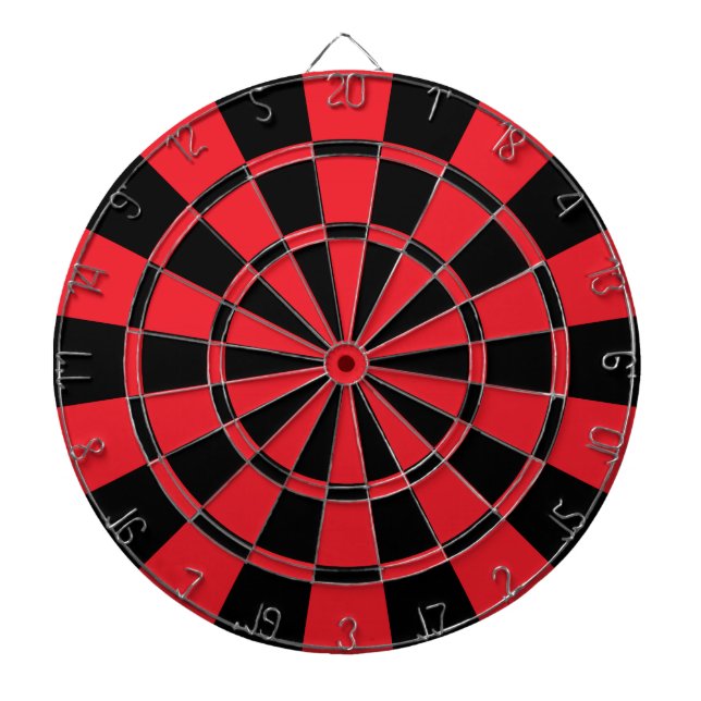 Jeu De Fléchettes Rouge et noir (Devant)