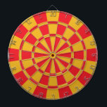 Jeu De Fléchettes Rouge et or<br><div class="desc">Rouge et Cible de flechettes d'or</div>