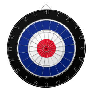 Jeu De Fléchettes Roundel Graphic sur noir