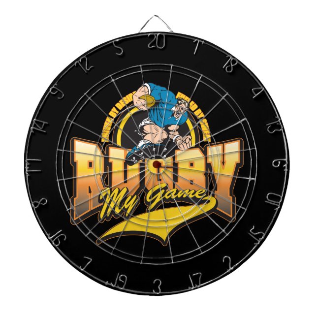 Jeu De Fléchettes Rugby mon jeu (Devant)