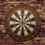 Jeu De Fléchettes Rusty Steampunk<br><div class="desc">Panneau de fléchettes d'impression de texture métallique rouillée.</div>
