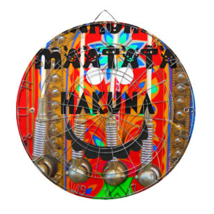 Jeu De Fléchettes Samba couleurs du carnaval Hakuna Matata blings.pn