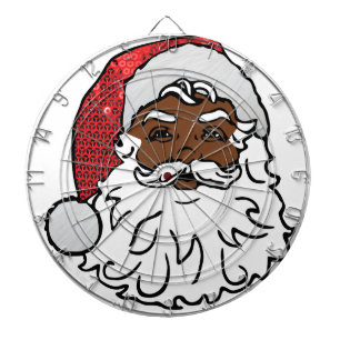 Jeu De Fléchettes santa claus noir