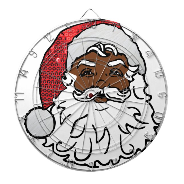 Jeu De Fléchettes santa claus noir (Devant)